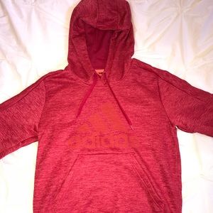 Red Adidas Hoodie